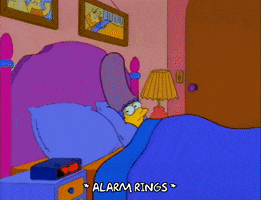Tired Season 3 GIF by The Simpsons