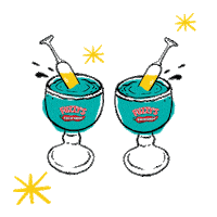 New Year Party Sticker by Fuzzy's Taco Shop