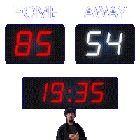 54 Away Sticker
