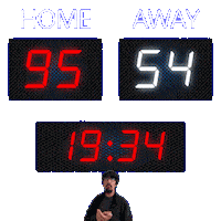 54 Away Sticker
