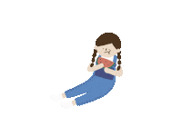 lazysuesue summer eat watermelon mukbang Sticker