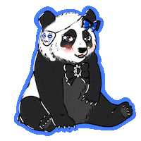 Idol Panda Sticker