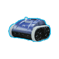 delpiscine robot summer time piscine nettoyage Sticker