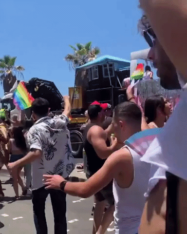 Thousands Celebrate Pride Parade in Tel Aviv