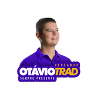 otaviotrad campo vereador presente campo grande Sticker