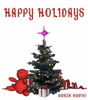 Merry Christmas Happy Holidays GIF by brazaaudio
