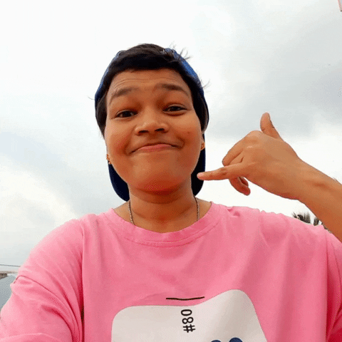 Call Me Hello GIF