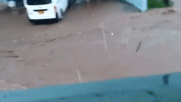 Flash Flood Hits St George's, Grenada