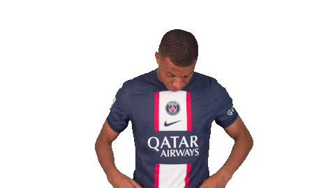 Kylian Mbappe Football Sticker by Paris Saint-Germain