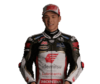 Takaaki Nakagami Wink Sticker by MotoGP™