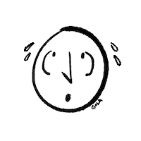 looking crazy eyes Sticker by andregola