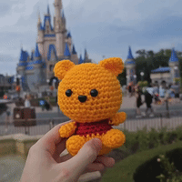 Crocheted Winnie-the-Pooh