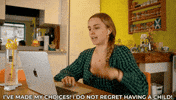 No Regrets Parenting GIF by HannahWitton