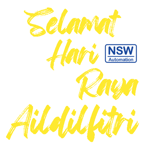 Hari Raya Aidilfitri Sticker by NSW Automation