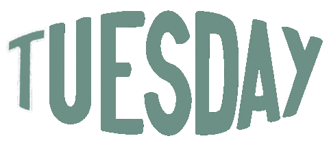 Tuesday Tues Sticker