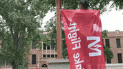 MSUMoorhead dragons msum minnesota state university moorhead take flight GIF