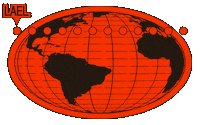 Around The World Orange Sticker by Rapha