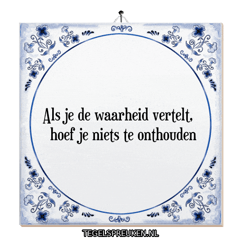 Wijsheid Communicatie Sticker by Tegelspreuken.nl