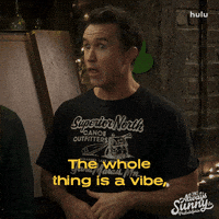 Vibing Good Vibes GIF by It's Always Sunny in Philadelphia