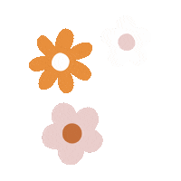 Pink Flower Sticker