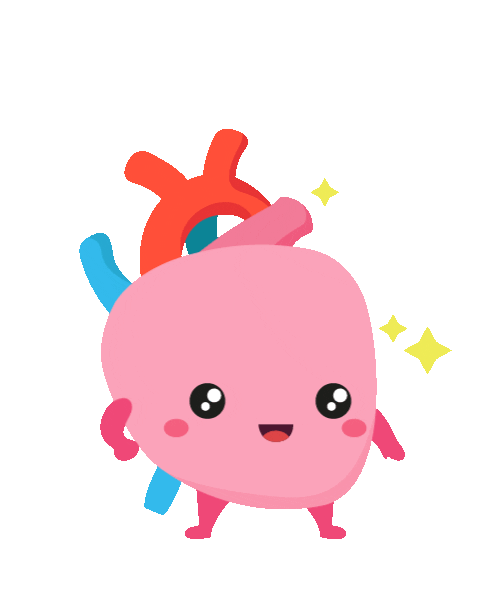 Heart Love Sticker by nerdbugs