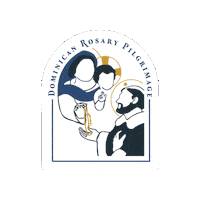 St Joseph Pilgrimage Sticker by Dominican Friars