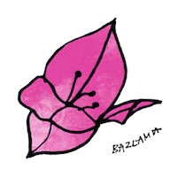 Pink Flower Sticker by ÇeşmeBazlamaKahvaltı