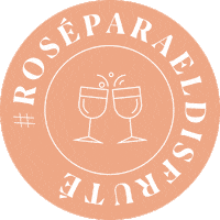 Cheers Rose Sticker by Terramaterwines