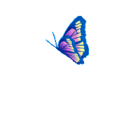 Spring Butterfly Sticker by T7PARIS