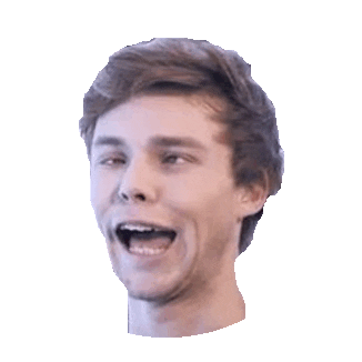 derp STICKER by imoji