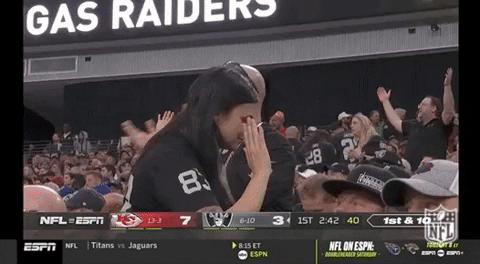 High Five Las Vegas Raiders GIF by NFL