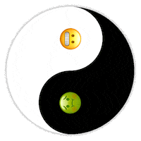 black and white vomit Sticker by Jess Mac