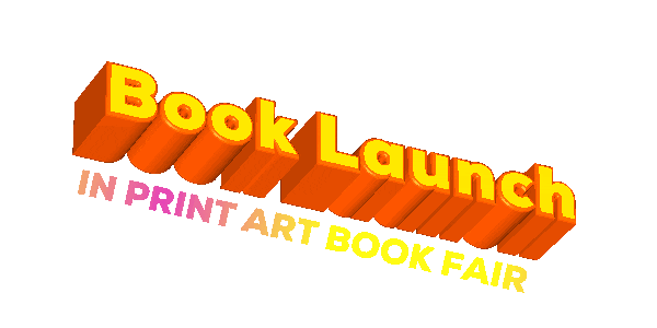 Book Launch Sticker by In Print Art Book Fair