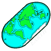 Space Neon Sticker