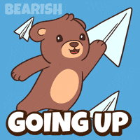 Flying On My Way GIF by BEARISH