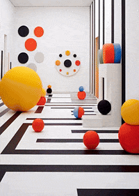 echo_echo_studio abstract ai runway gallery GIF