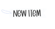 New Item Sticker by The Maker's Mind
