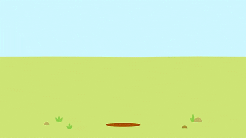 flowers worm GIF by Hey Duggee