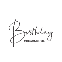 Birthday 5Years Sticker by Mind your style