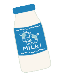Milk 牛 Sticker