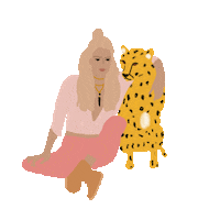 Fun Girl Sticker by The Karina Ramos