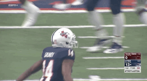 utsaroadrunners utsafootball GIF by UTSA Athletics