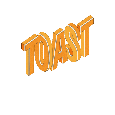 toastpress giphygifmaker Sticker