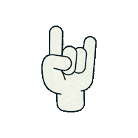 Gigsonlive music rock show hand Sticker