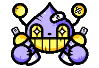 Happy Mascot Sticker by Shallow Lagoon