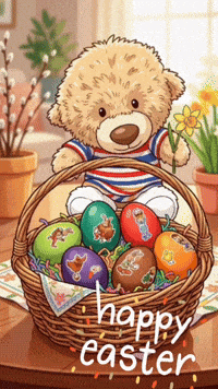 Happy Teddy Bear GIF