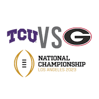 Espn Georgia Sticker by TCU Alumni