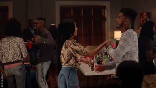 College Life Dancing GIF by grown-ish