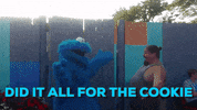 ghr blue hug monster character GIF