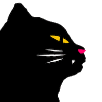 Dancing Cat Sticker by FRUGIT